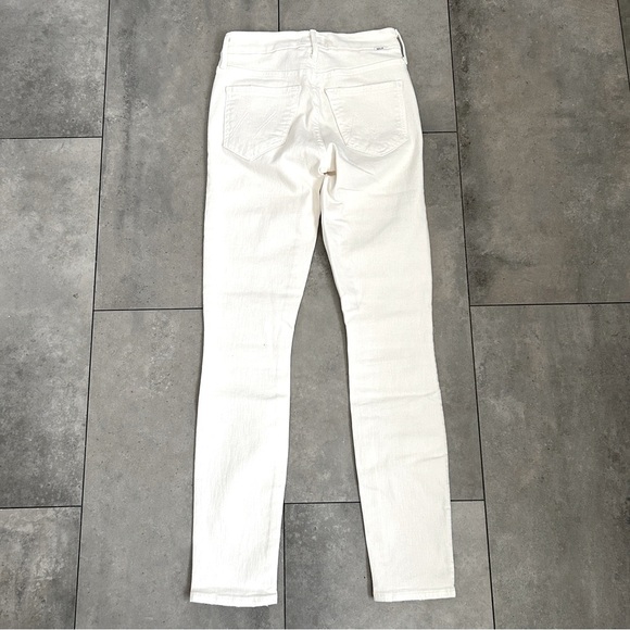 MOTHER the looker ankle in cream puffs wash size 23 - Picture 4 of 10